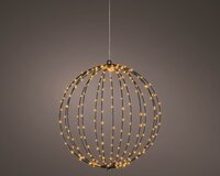 Microled verlichte bal 38 cm 240 lampjes - afbeelding 2