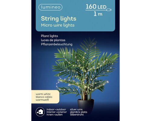 Microled plant verlichting 160 lamps warm wit - afbeelding 2