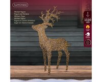 Rendier microled 1320 lamps klassiek warm - afbeelding 2