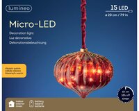 Decoratieve lamp microled 15 lampjes - afbeelding 2