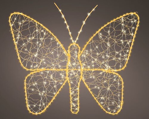 Vlinder microled 436 lamps warm wit / klassiek warm - afbeelding 1