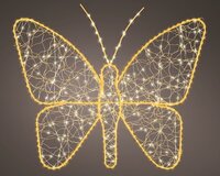 Vlinder microled 436 lamps warm wit / klassiek warm - afbeelding 1