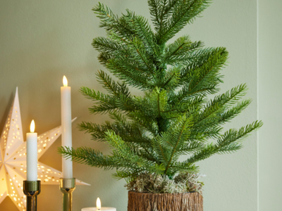 Kleine kunstkerstboom