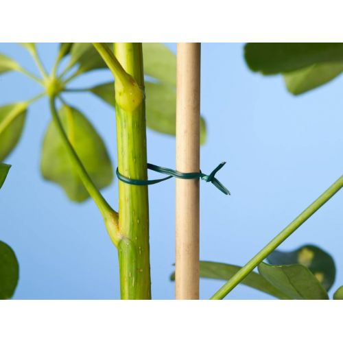 Nature bindband met metalen kern 100 m groen