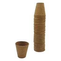 Nature biopotjes 6 cm set 24 stuks