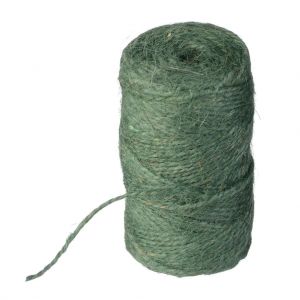 Nature jute touw groen 90 meter - afbeelding 1