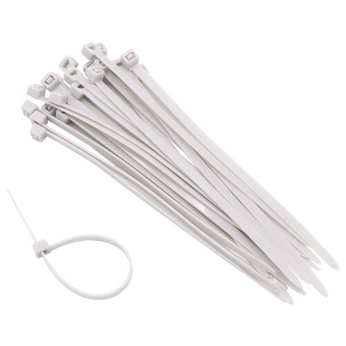 Nature kabelbinders tyraps nylon grijs 15 cm 25 stuks