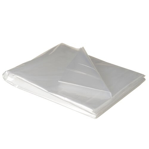 Nature moestuinfolie geperforeerd 10x2 meter transparant - afbeelding 1