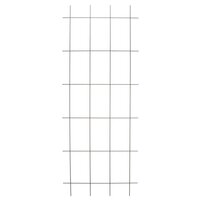 Nature plantklimrek metaal grijs 57 x 145 cm