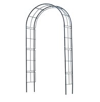 Nature rozenboog metaal zwart 229 cm