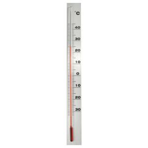 Nature thermometer aluminium - afbeelding 1