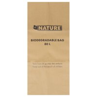 Nature tuinafvalzak 80 liter kraftpapier - afbeelding 1