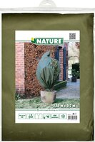 Nature winterafdekhoes met rits H250 cm D200 cm groen