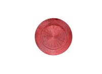 Onderbord rood 33 cm dof