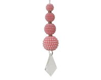 Kersthanger roze 17 cm