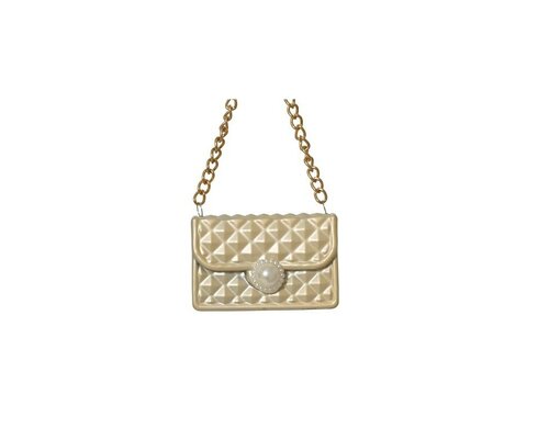 Kersthanger tas 7x2x4 cm parel