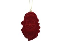 Kersthanger kerstman 13.5 cm oxblood