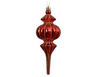 Kersthanger figuur 18 cm rood