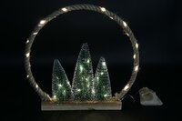 Decoratief ornament ropey metaal 40 cm