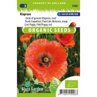 Papaver Rhoeas zaden Echte klaproos BIO