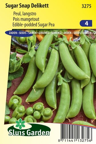Peul zaden Sugar Snap Delikett