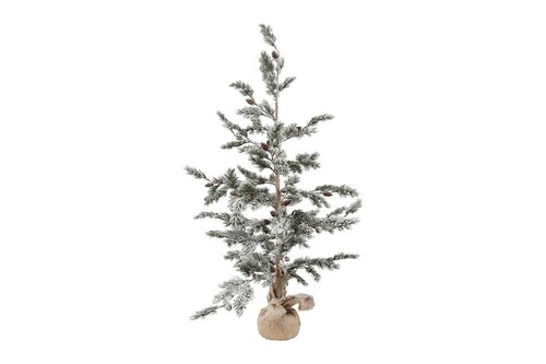 Countryfield Picea sylvestris 120 cm met sneeuw