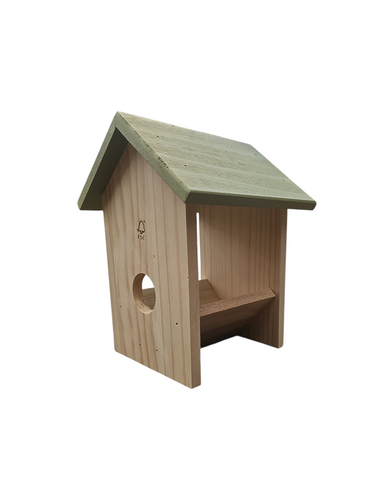 Pindakaaspothouder hout 16 cm