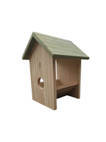 Pindakaaspothouder hout 16 cm