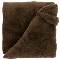 Unique Living plaid justin 200 x 150 cm rocky brown