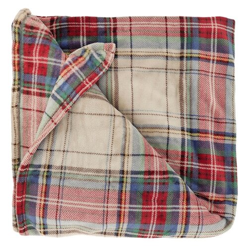 Unique Living plaid victor 200 x 150 cm zand ruit