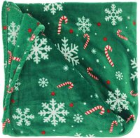 Unique Living plaid xmas party 200x150 groen