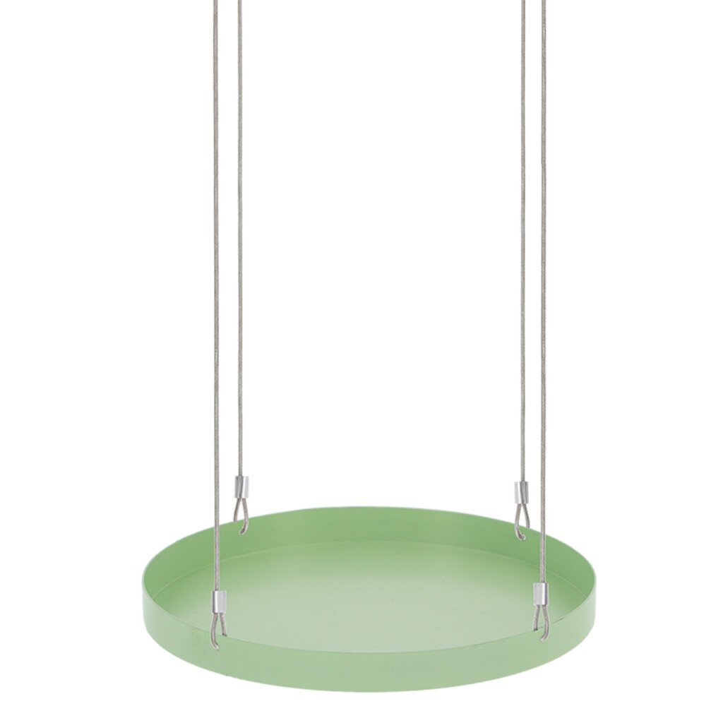 Plantenplateau hanger D24 cm groen
