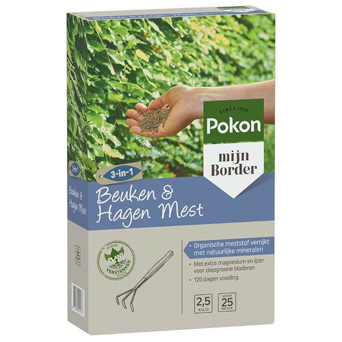 Pokon beuken & hagen mest 2.5 kg