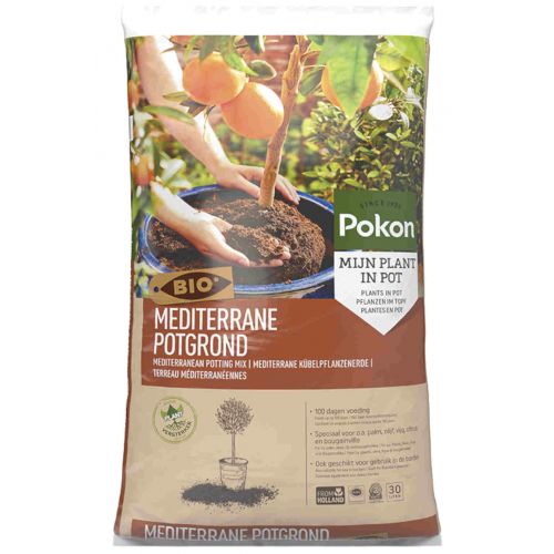 Pokon Bio Mediterrane Potgrond 30 liter