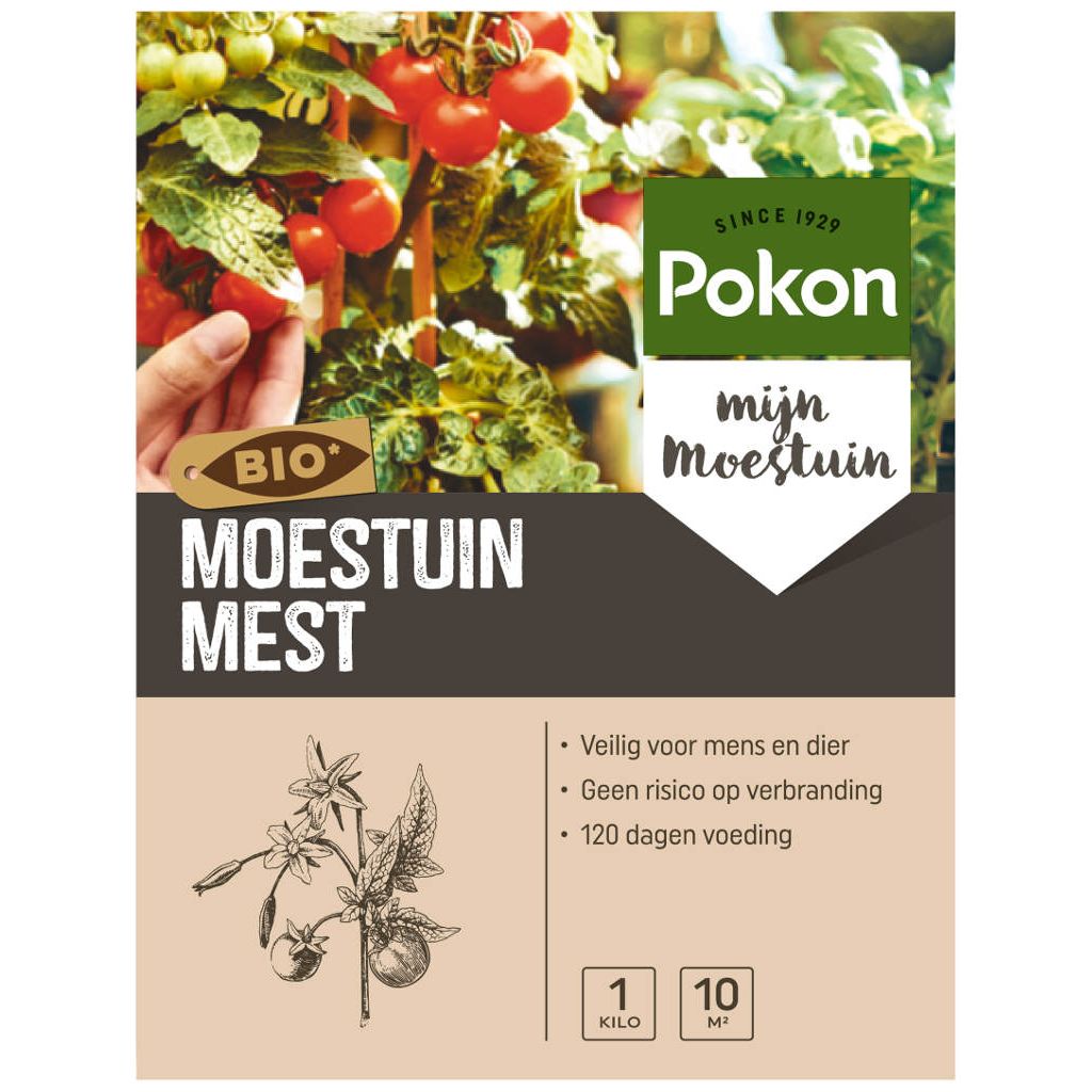 Pokon moestuinmeststof biologisch 1kg