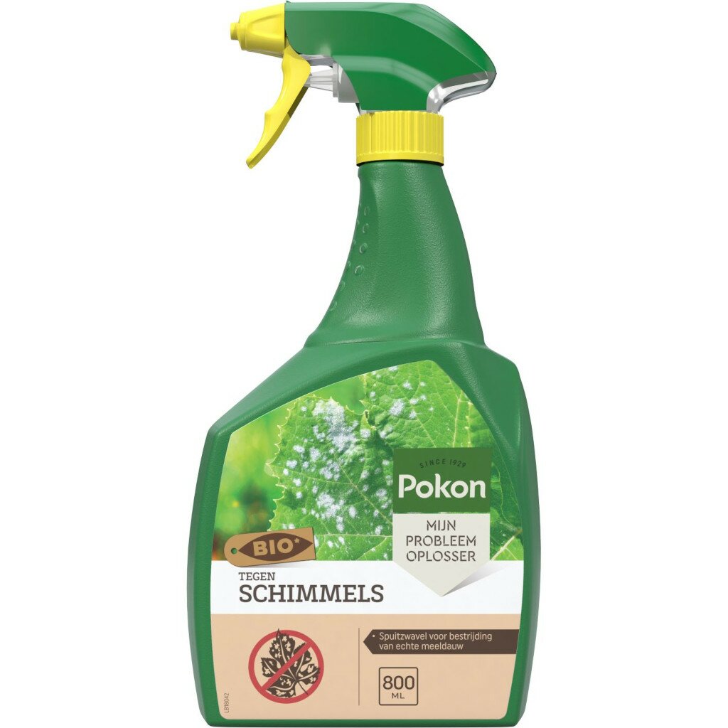 Pokon Bio tegen Schimmels - Spray - 800ml - Spuitzwavel - Meeldauw bestrijdingsmiddel