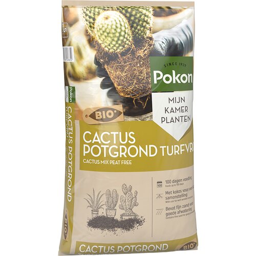 Pokon cactus grond turfvrij 5 liter - afbeelding 1