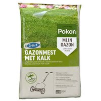 Pokon gazonmest met kalk 3-in-1 250 m2