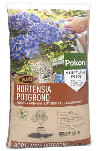 Pokon Hortensia grond bio 30 liter - afbeelding 1