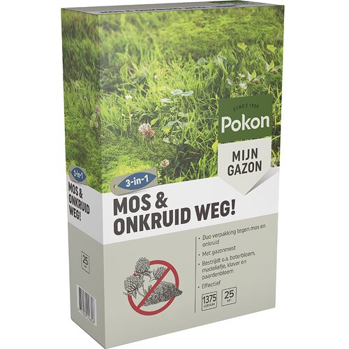 Pokon onkruidmosweg 25m2 - afbeelding 1