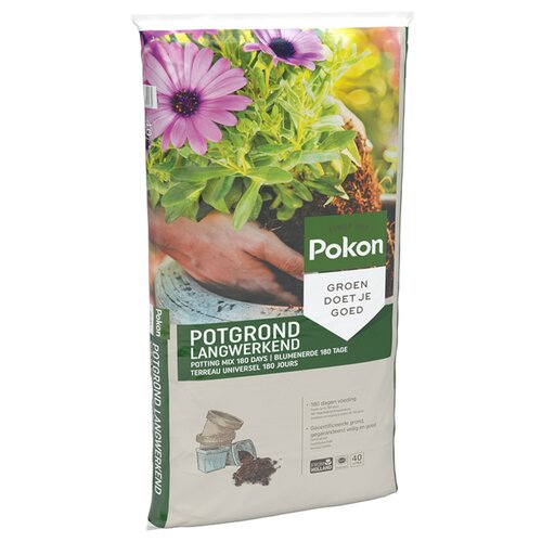 Pokon potgrond langwerkend rhp 40 liter - afbeelding 1