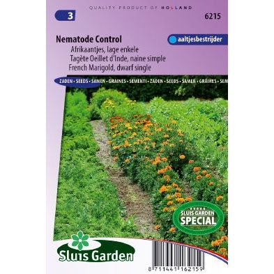 Afrikaan zaden Tagetes patula nematode control