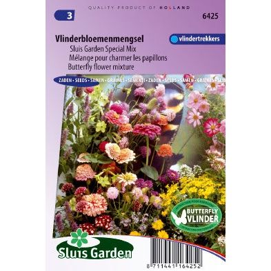 Bloemen zaden Vlinderbloemenmengsel