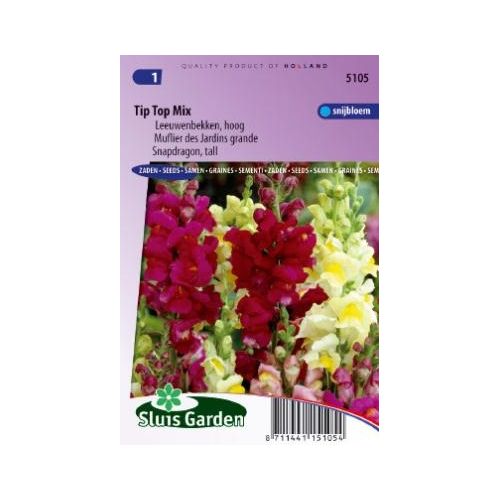 Antirrhinum Majus Maximum zaden Tip Top mix