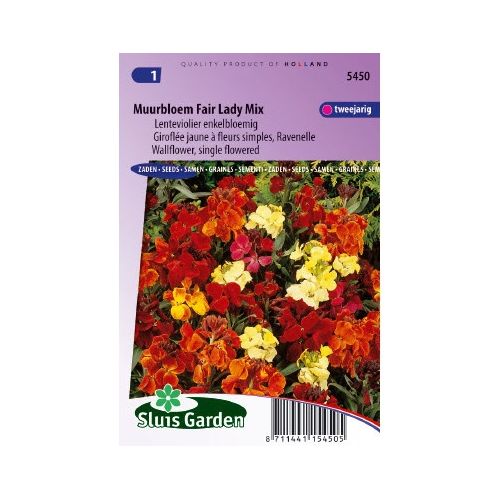 Erysimum Cheiri zaden Fair Lady Muurbloem