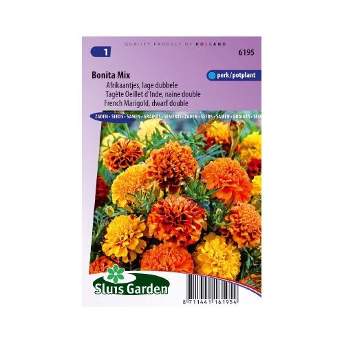 Tagetes Patula zaden Bonita mix afrikaan