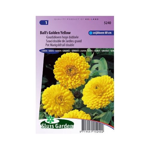 Calendula Officinalis zaden Balls Yellow goudsbloem