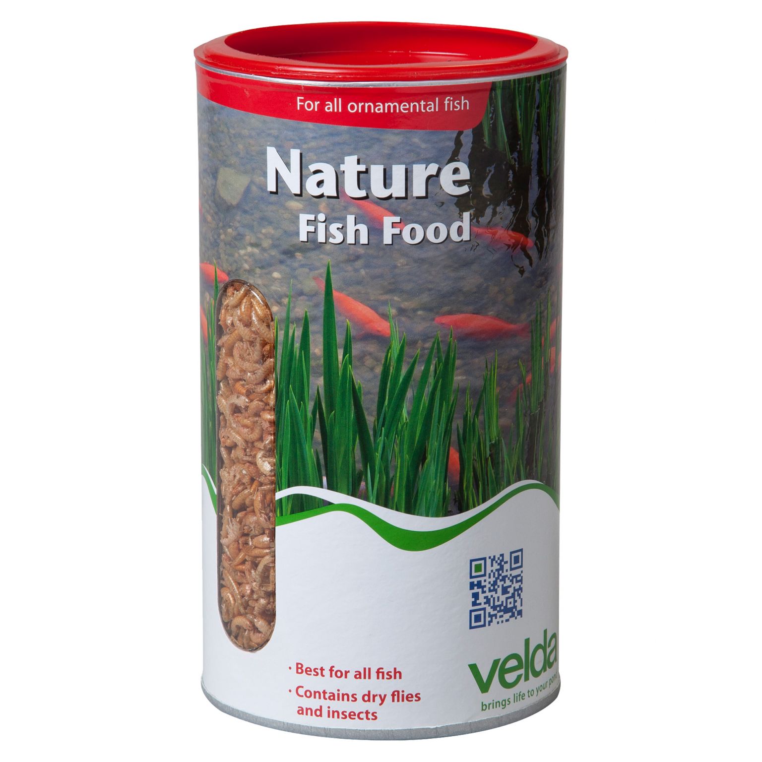 Natuurlijk vissenvoer 375 gram Velda