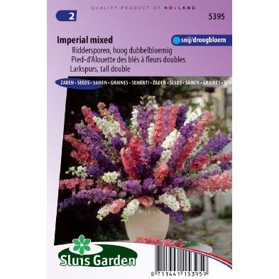 Delphinium consolida imperial Ridderspoor mix