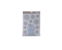 Raamsticker kerstman 29 x 41 cm